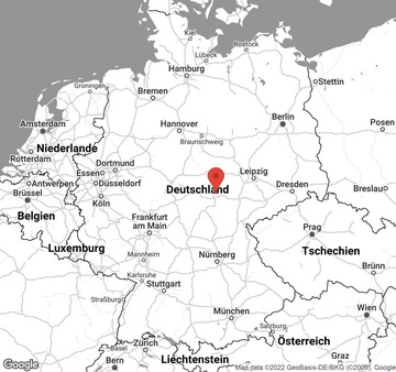 Karte von Ford Mustang Oldtimer mieten